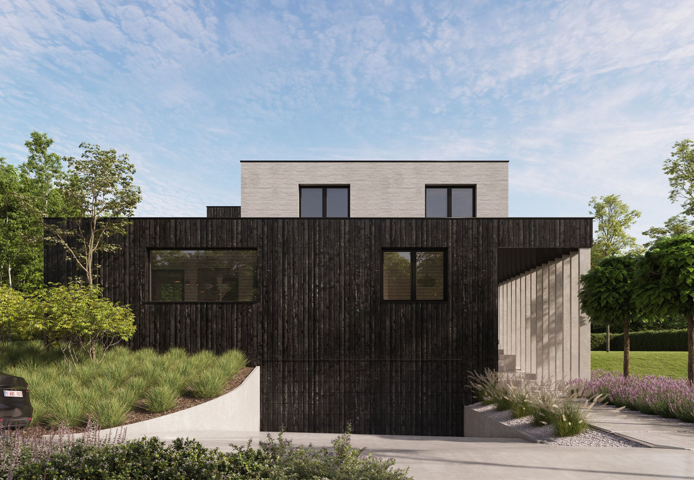 Bens Architecten_Nieuwbouw woning Lievegem 3