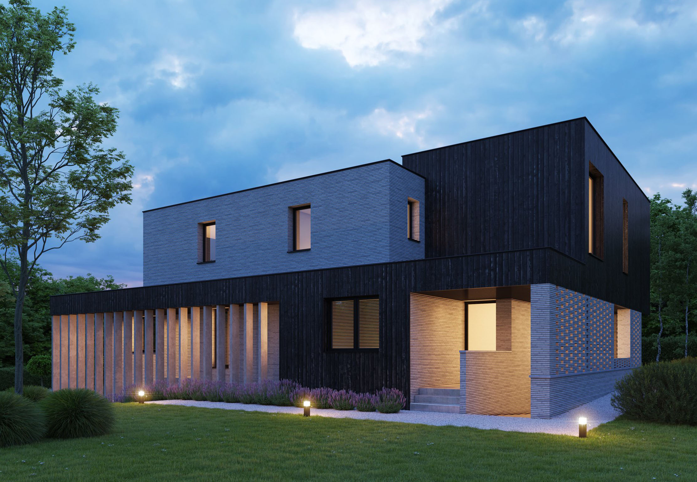 Bens Architecten_Nieuwbouw woning Lievegem 6