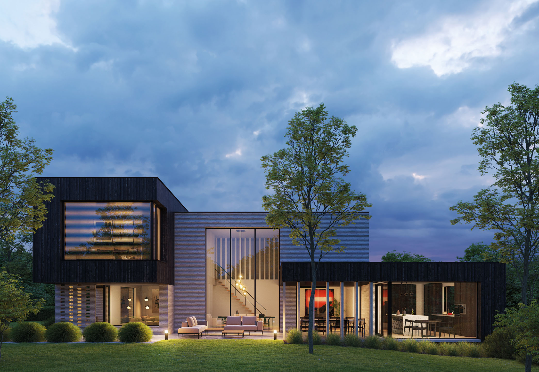 Bens Architecten_Nieuwbouw woning Lievegem 7